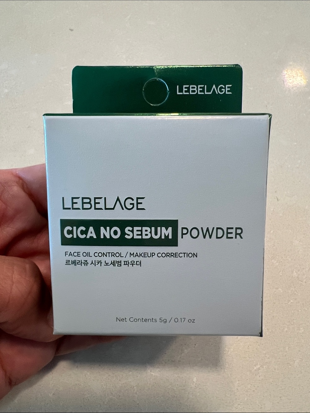 Lebelage Cica No Sebum Powder — New